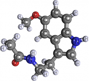Molekula melatoninu